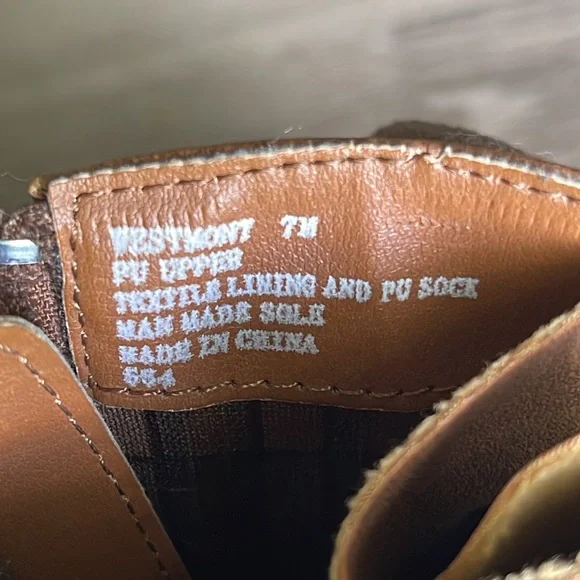 Madden Girl Westmont brown laced up booties - Picture 8 of 8